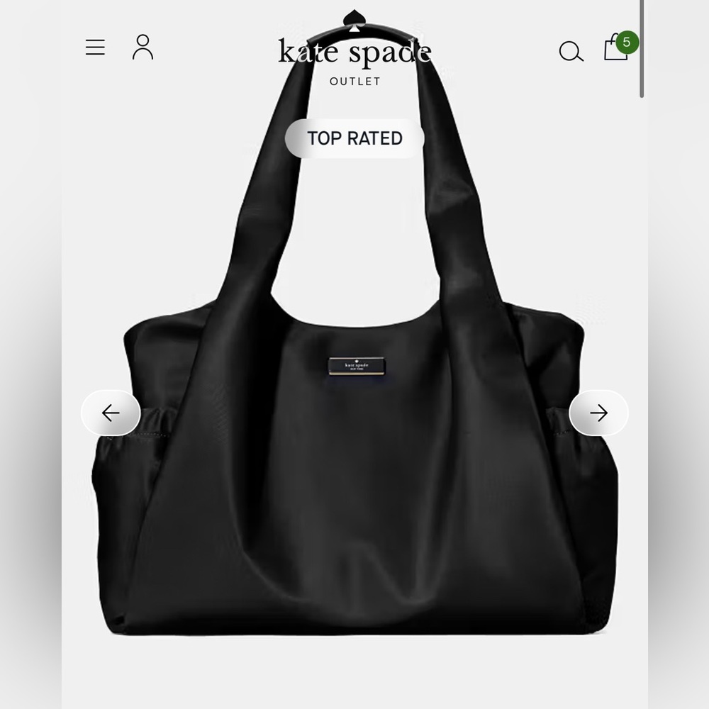 KATE SPADE - Carter Nylon Large Baby Bag - BRAND NEW FACTORY WRAPPED-